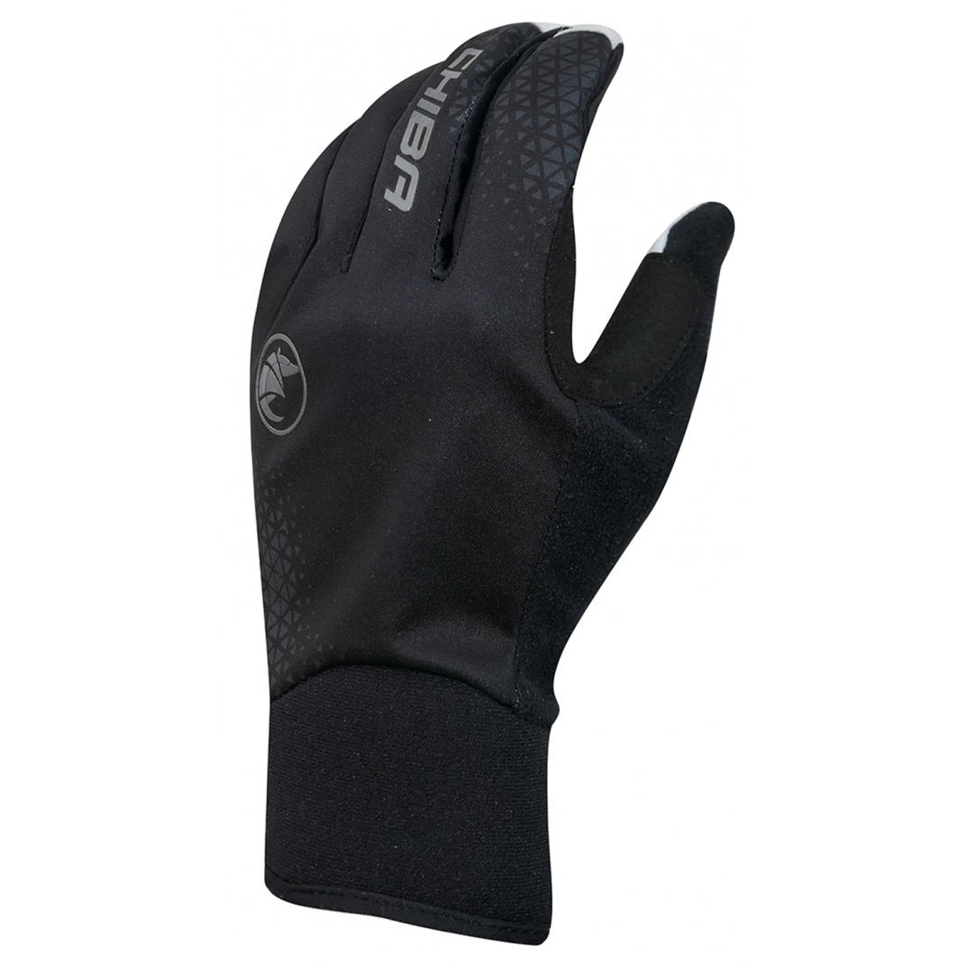 Image of Chiba Race Performer Light Ski Gloves - black/silver