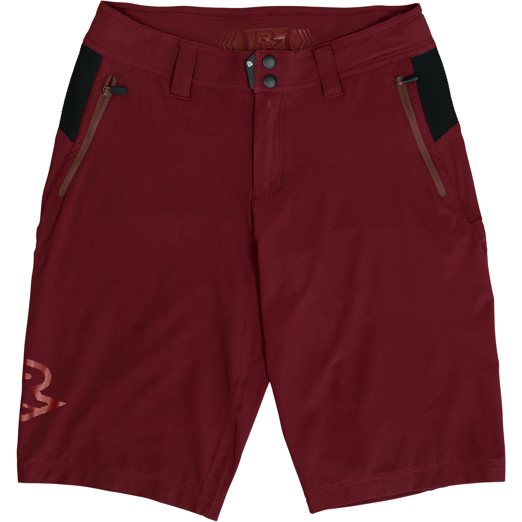 Dark red hot sale shorts