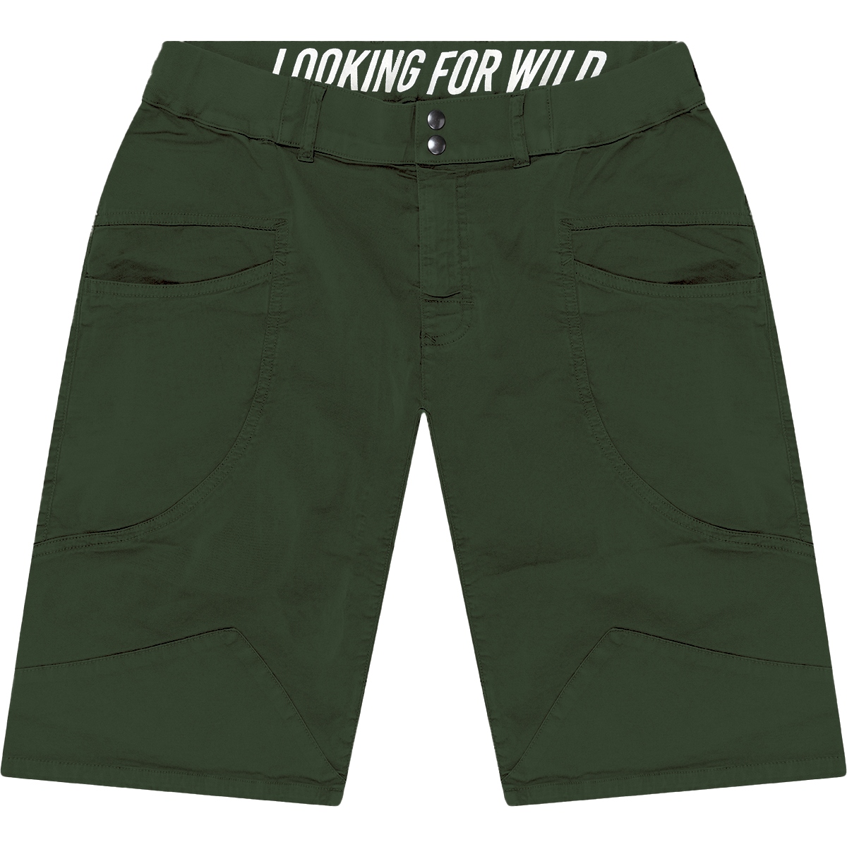 Picture of LOOKING FOR WILD Cilaos Shorts Men - Black Forest