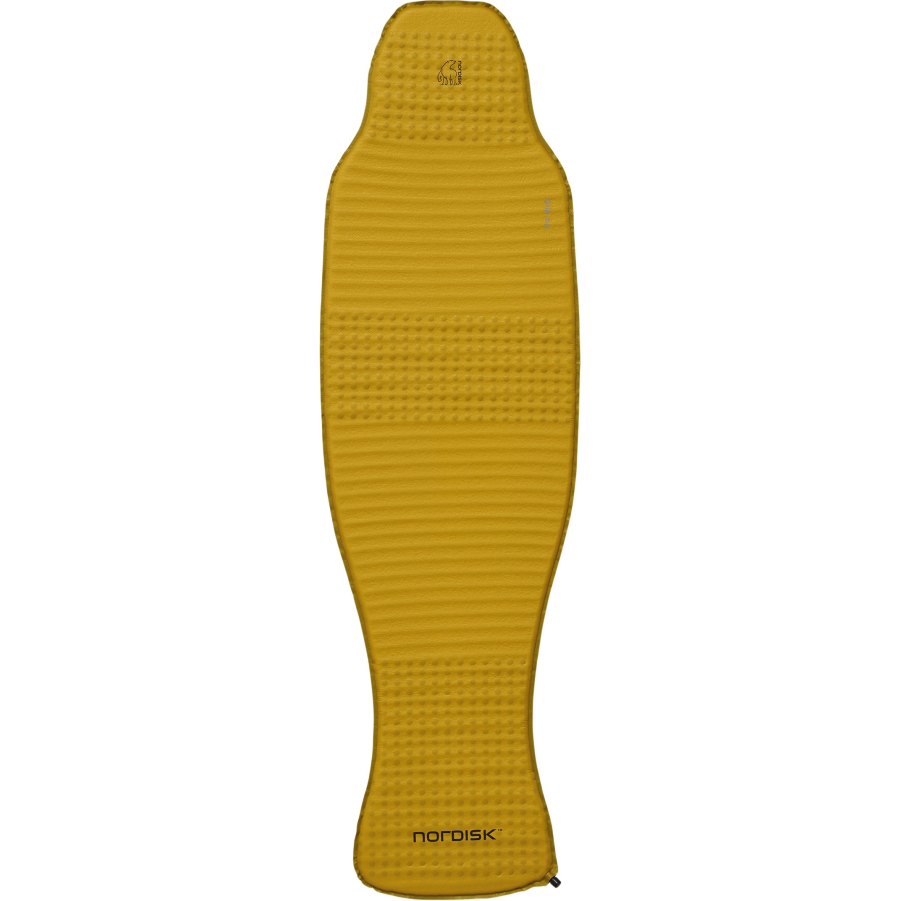 Produktbild von Nordisk Grip 2.5 Regular Isomatte - mustard yellow/black