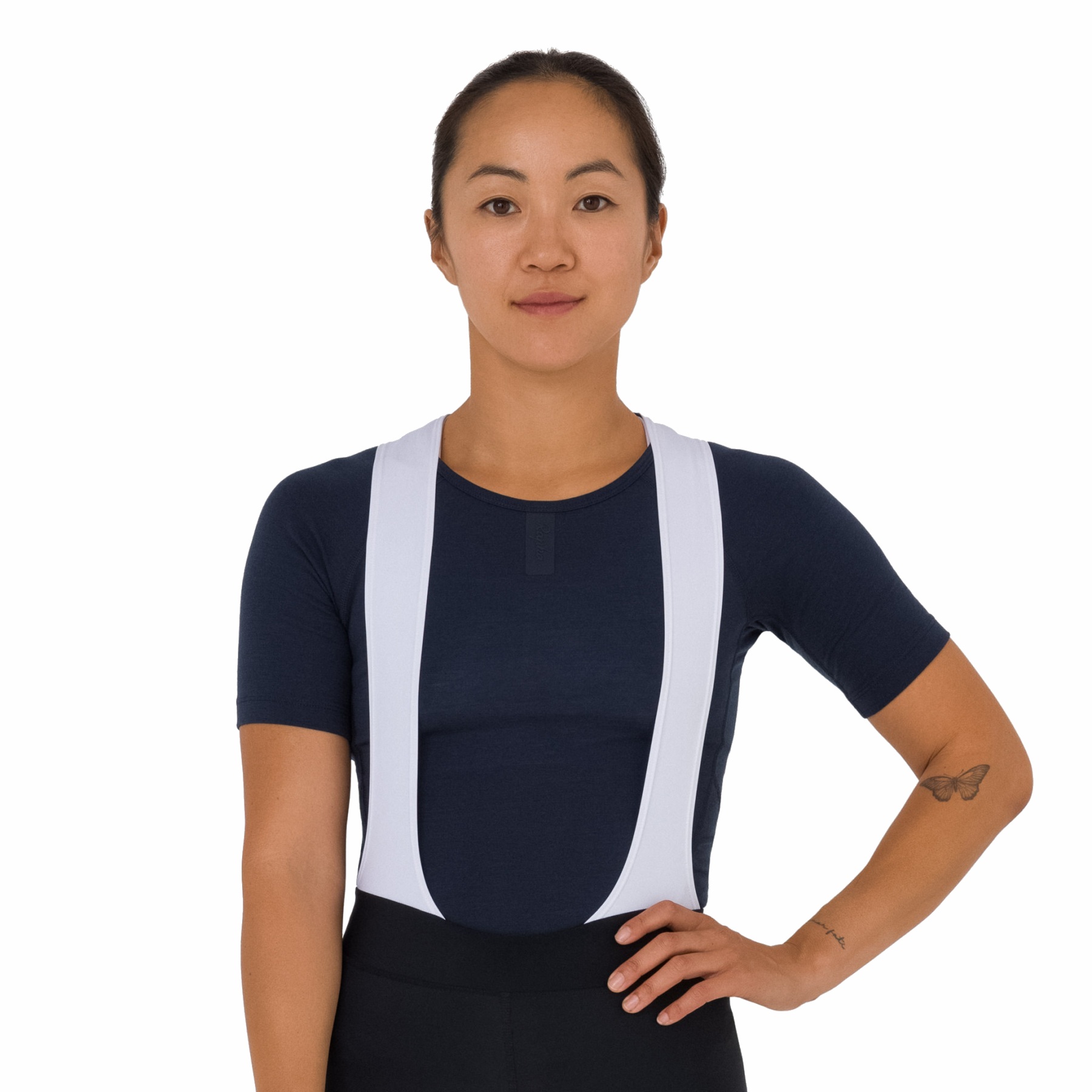 rapha merino baselayer xsサイズ Rapha Merino Short Sleeve Baselayer Women - dark navy WBL01XX | BIKE24