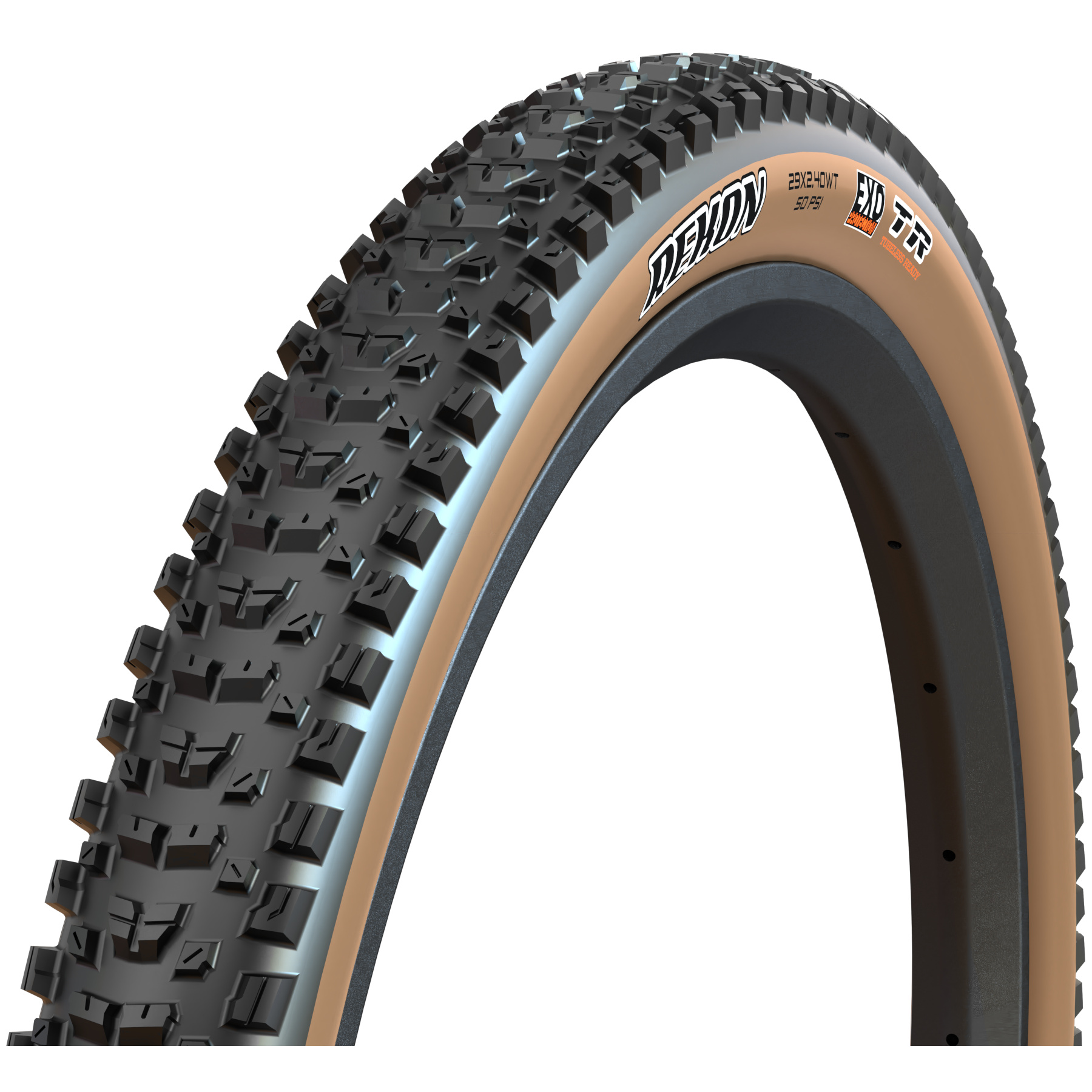 Image of Maxxis Rekon Wire Bead Tire - MPC | EXO - 27.5x2.40" | Tanwall