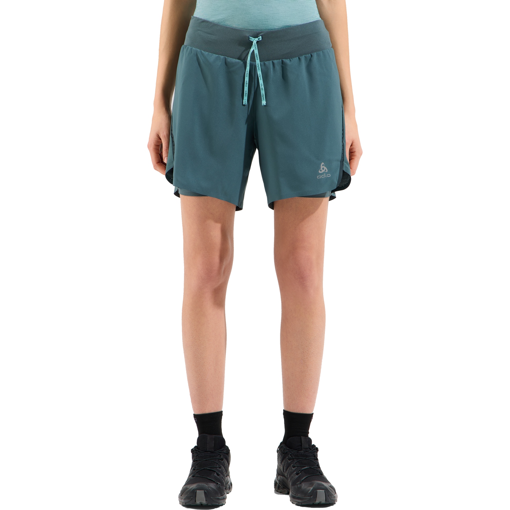 Produktbild von Odlo X-Alp 6 Inch Trailrunning-Shorts Damen - dark slate