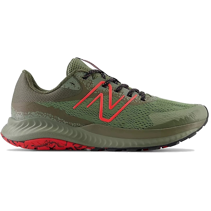 Image of New Balance DynaSoft Nitrel v5 Trail Running Shoes Men - Dark Olivine/Dark Camo