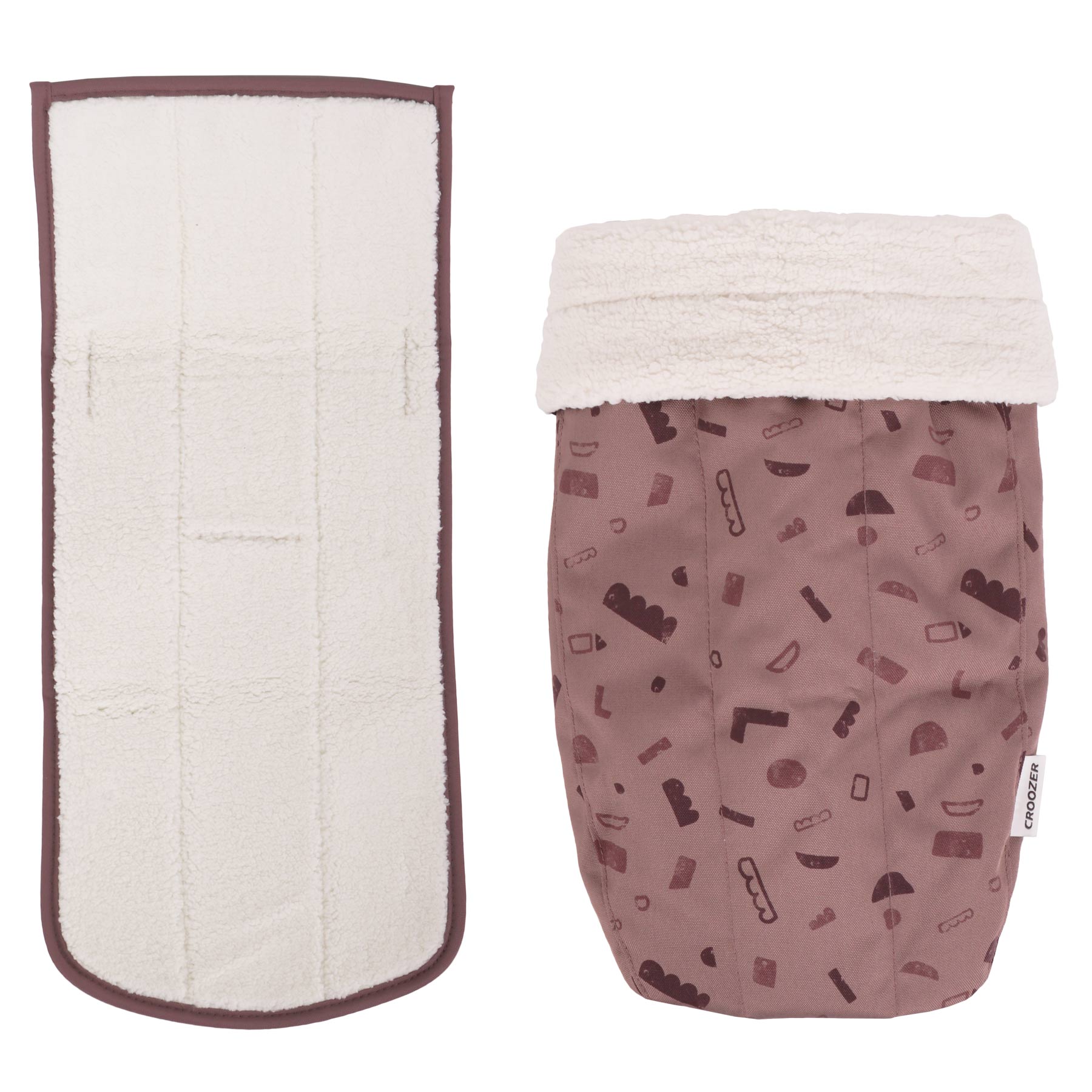Produktbild von Croozer Winter-Set für Babysitz ab Modelljahr 2018 - berry/collection