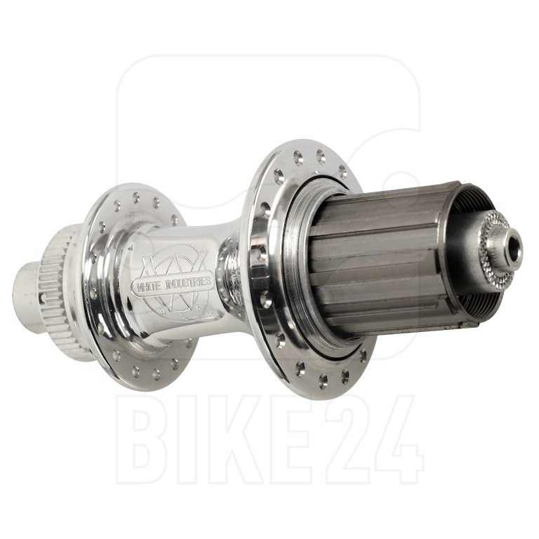 Image of White Industries CLD Rear Hub - Centerlock - QR 10x135mm - polished silver