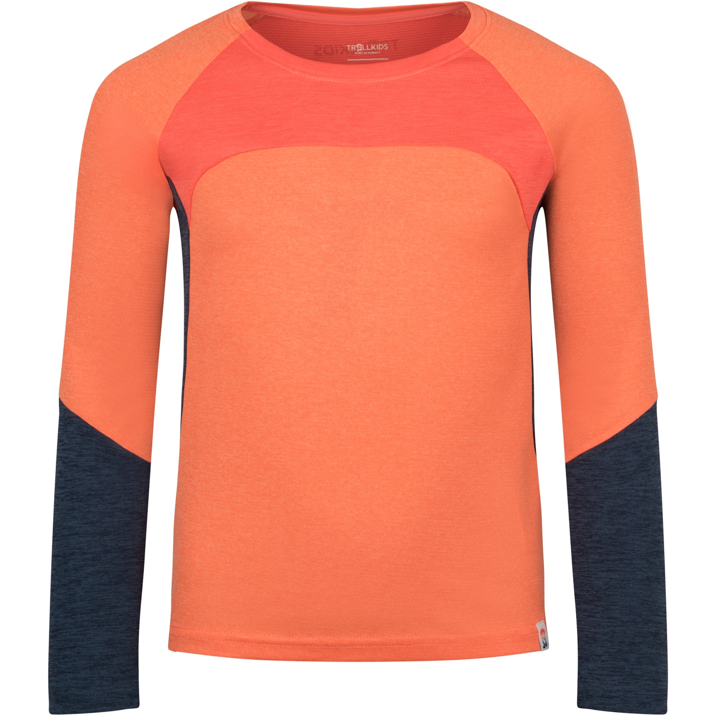 Produktbild von Trollkids Seiland Langarmshirt Mädchen - Mellow Peach/Watermelon