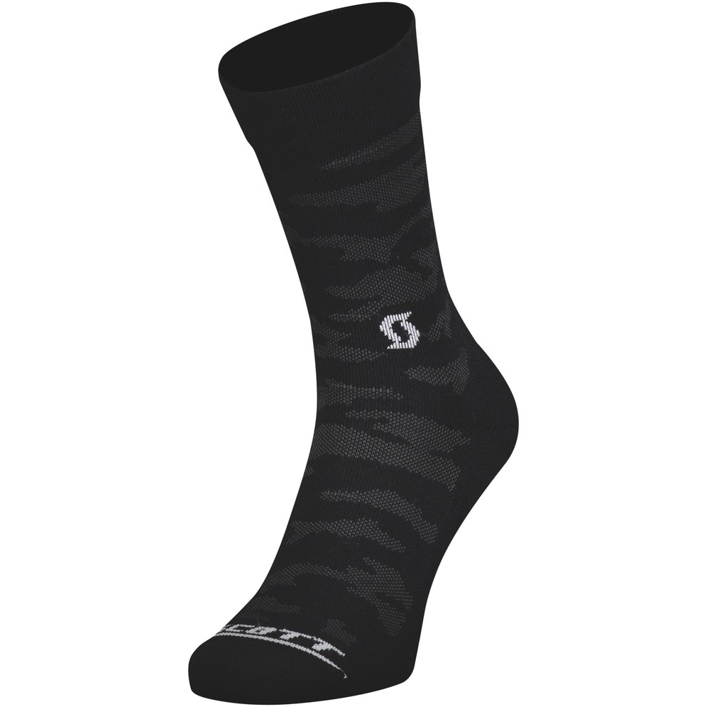 Produktbild von SCOTT AS Trail Camo Crew Socken - schwarz/dunkel grau