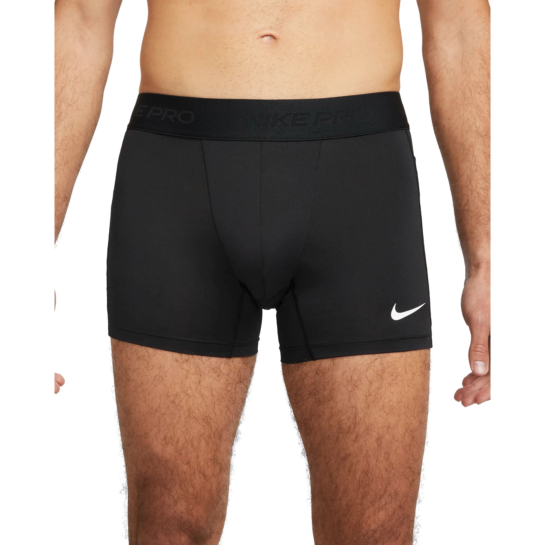 Productfoto van Nike Pro Dri-FIT Shorts Heren - zwart/wit FD0685-010