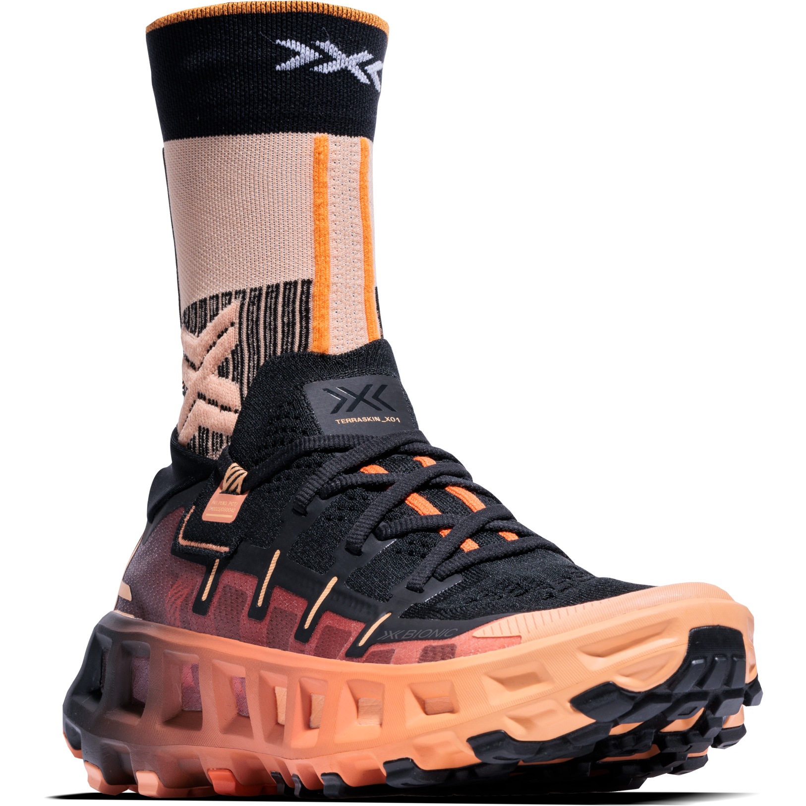 X-Bionic Terraskin X01 Buty do biegania w terenie - x black/dark