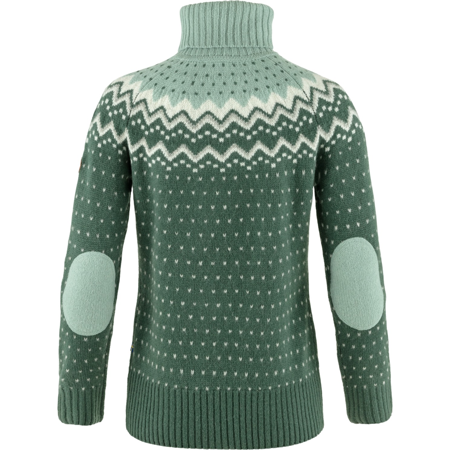Fjällräven Övik Knit Roller Neck Women - deep patina-misty