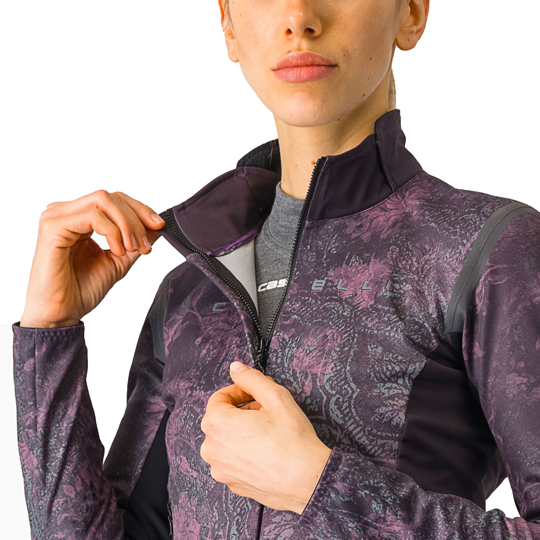 Castelli Perfetto Ltd RoS 2 Jacket Women - multicolor violet