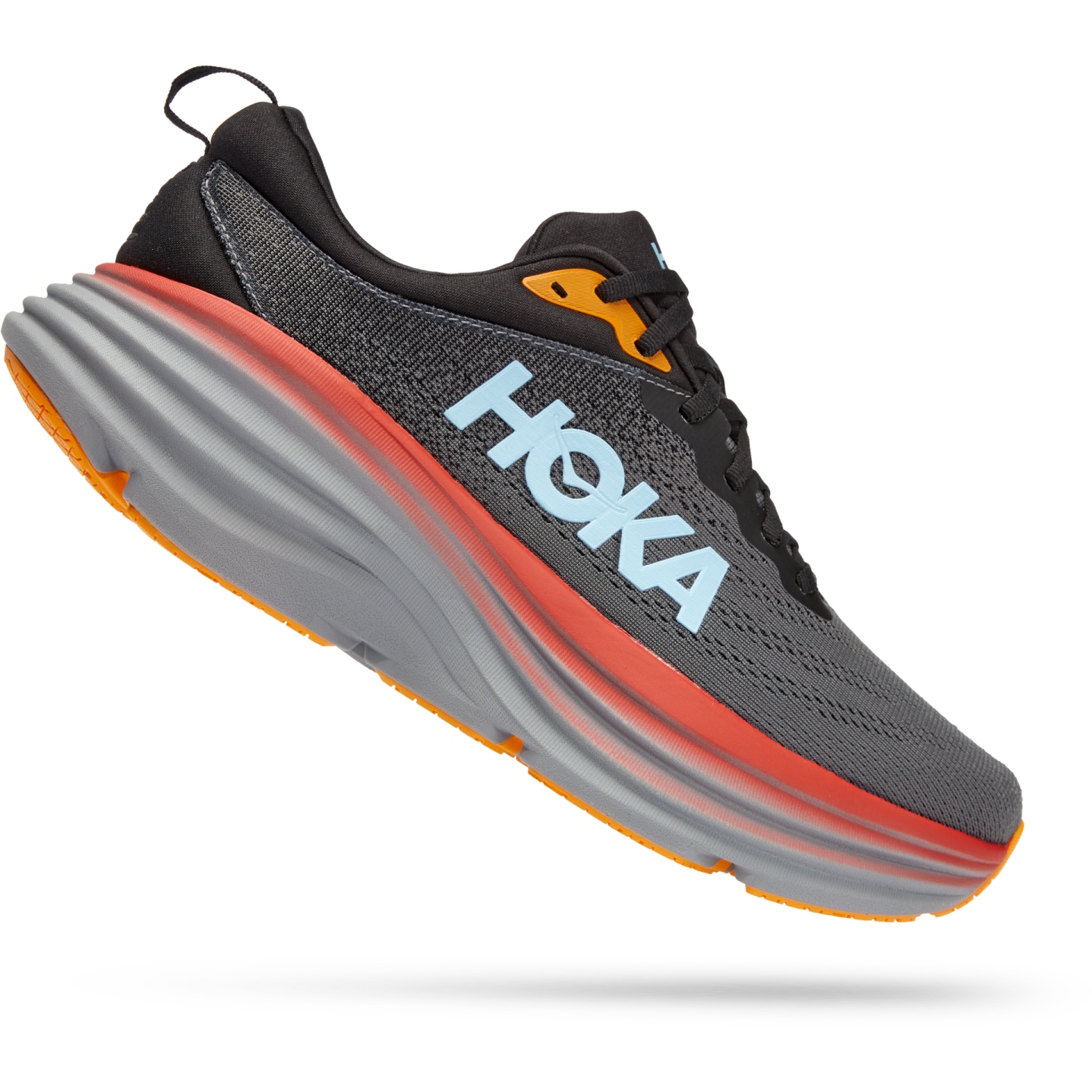 Hoka Chaussures Running Femme - Bondi 8 Wide - noir / blanc - BIKE24
