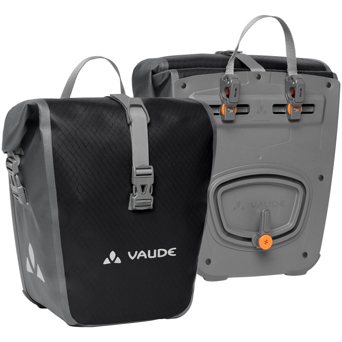 Vaude Aqua Front Bike Pannier (Pair) - 2x14L - black | BIKE24