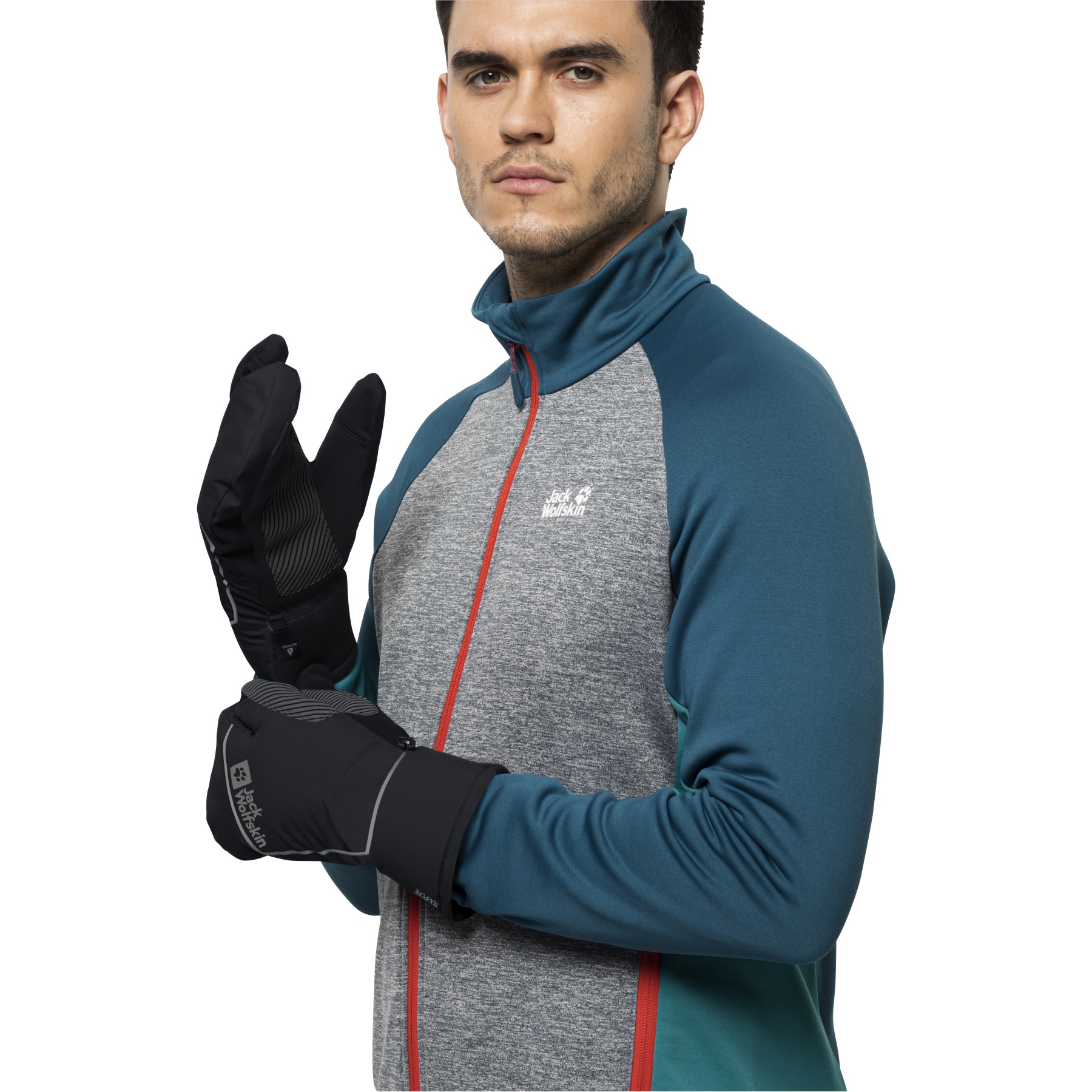 Jack Wolfskin Morobbia Lobster Handschuhe phantom BIKE24