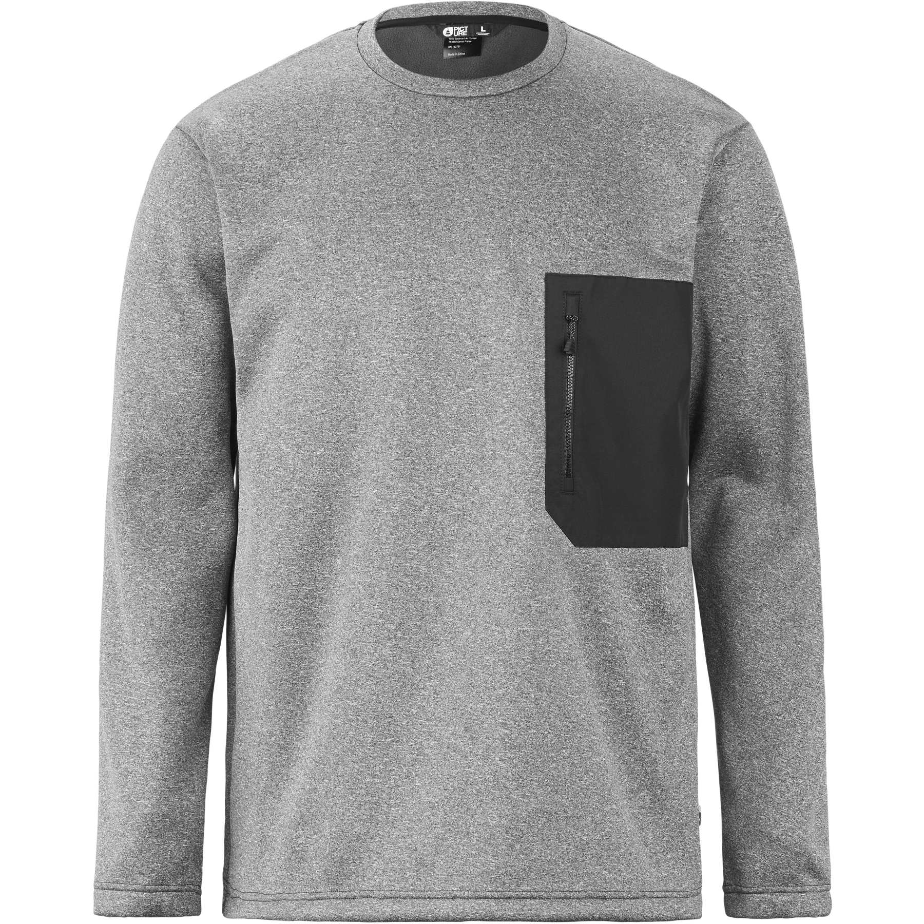 Produktbild von Picture Park Tech Sweatshirt - Grey Melange