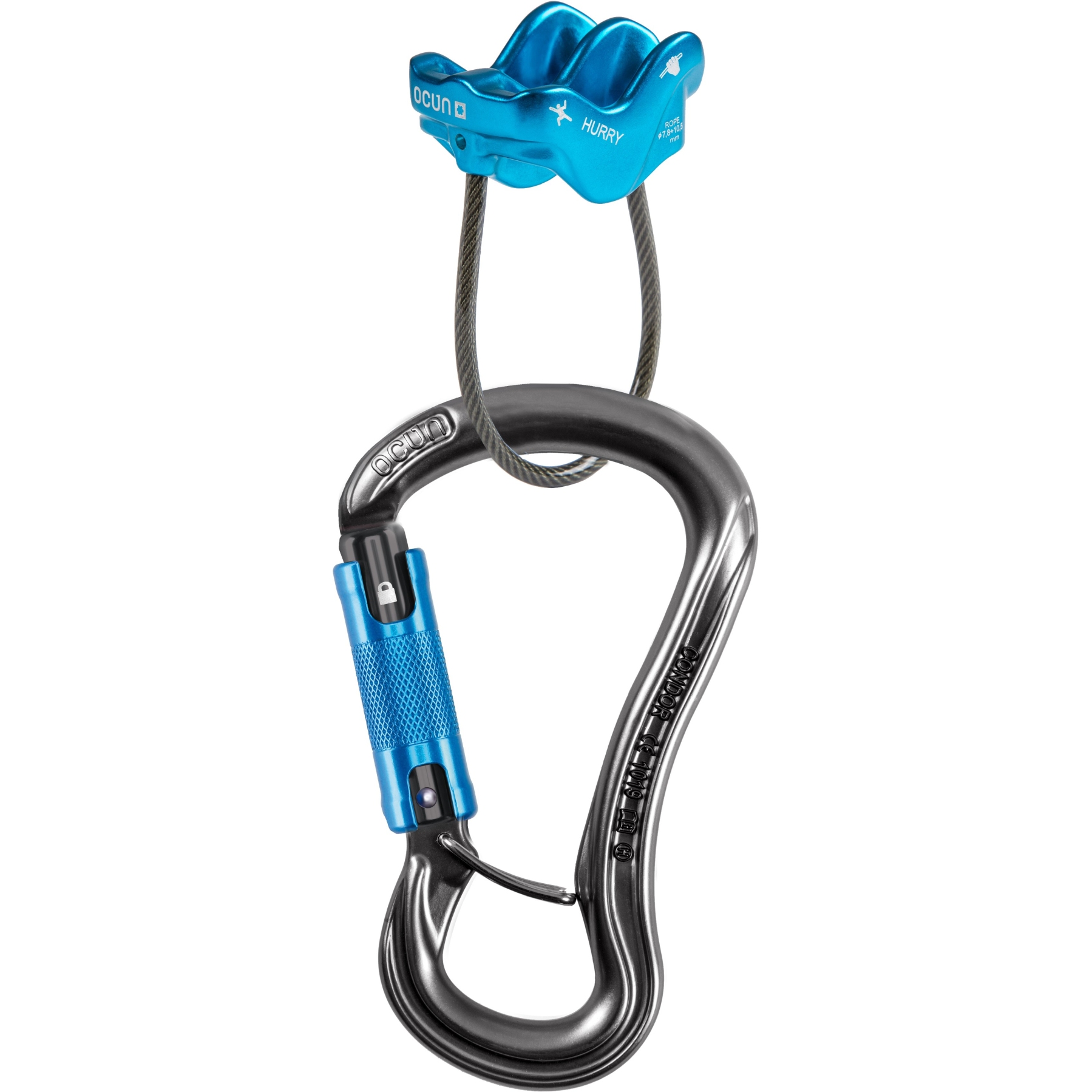 Productfoto van Ocún Belay Set Condor Triple/Hurry - anthracite