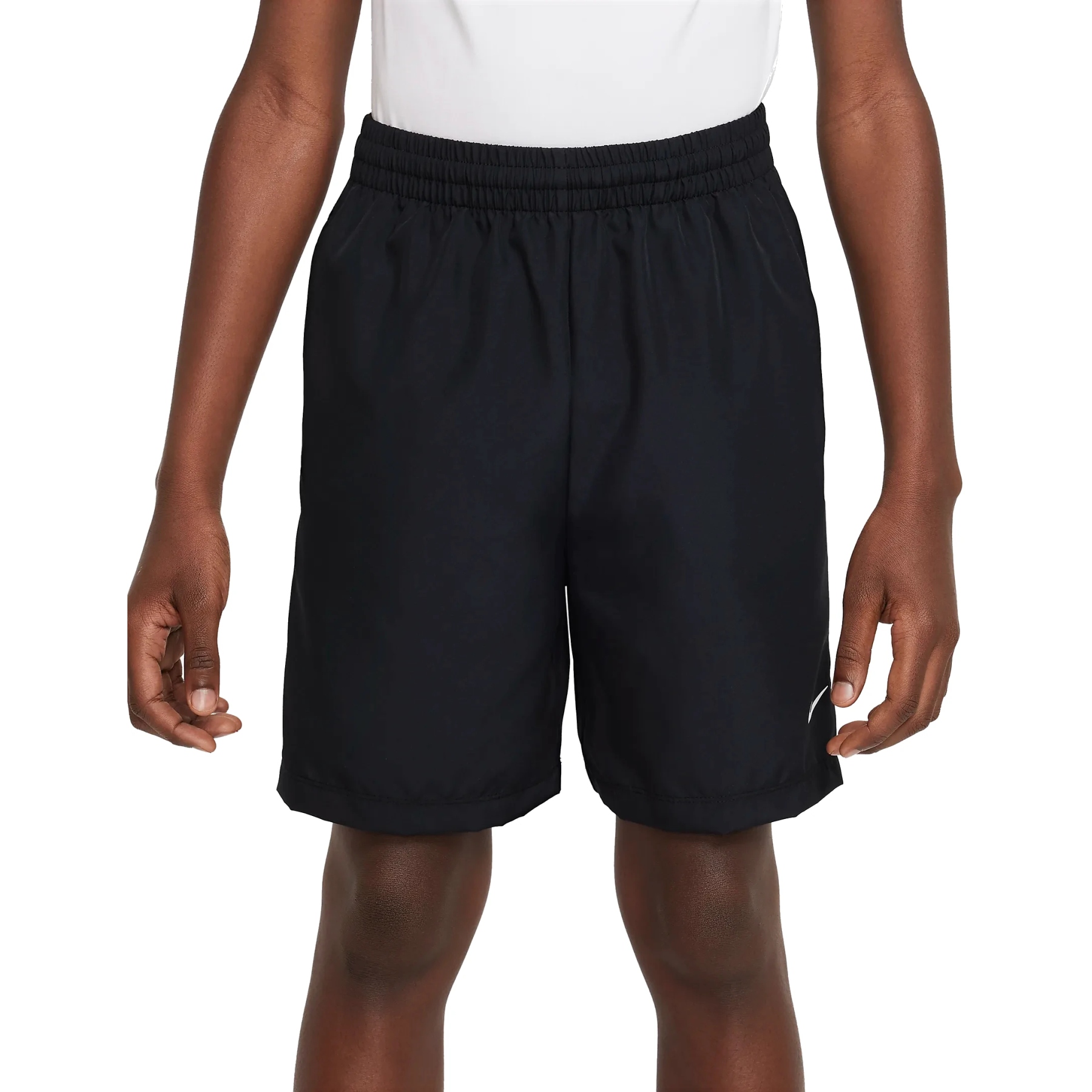 Produktbild von Nike Multi Dri-FIT Trainingsshorts für ältere Kinder - schwarz/weiß DX5382-010