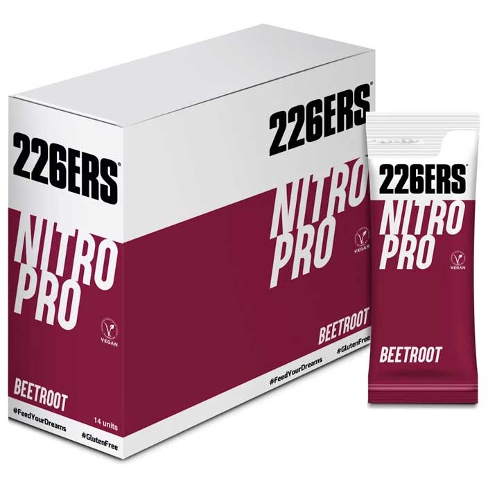 Productfoto van 226ERS Nitro Pro Beetroot - Voedingssupplement - 14x 10,3g