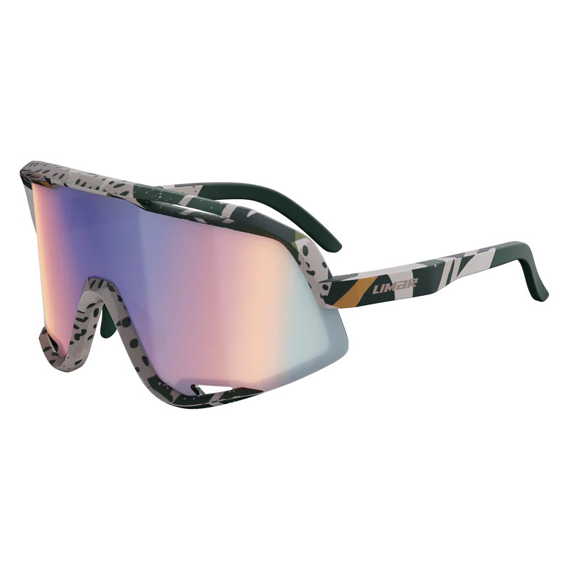 Picture of Limar Kosmos Cycling Glasses - Jungle Matt Gray Green