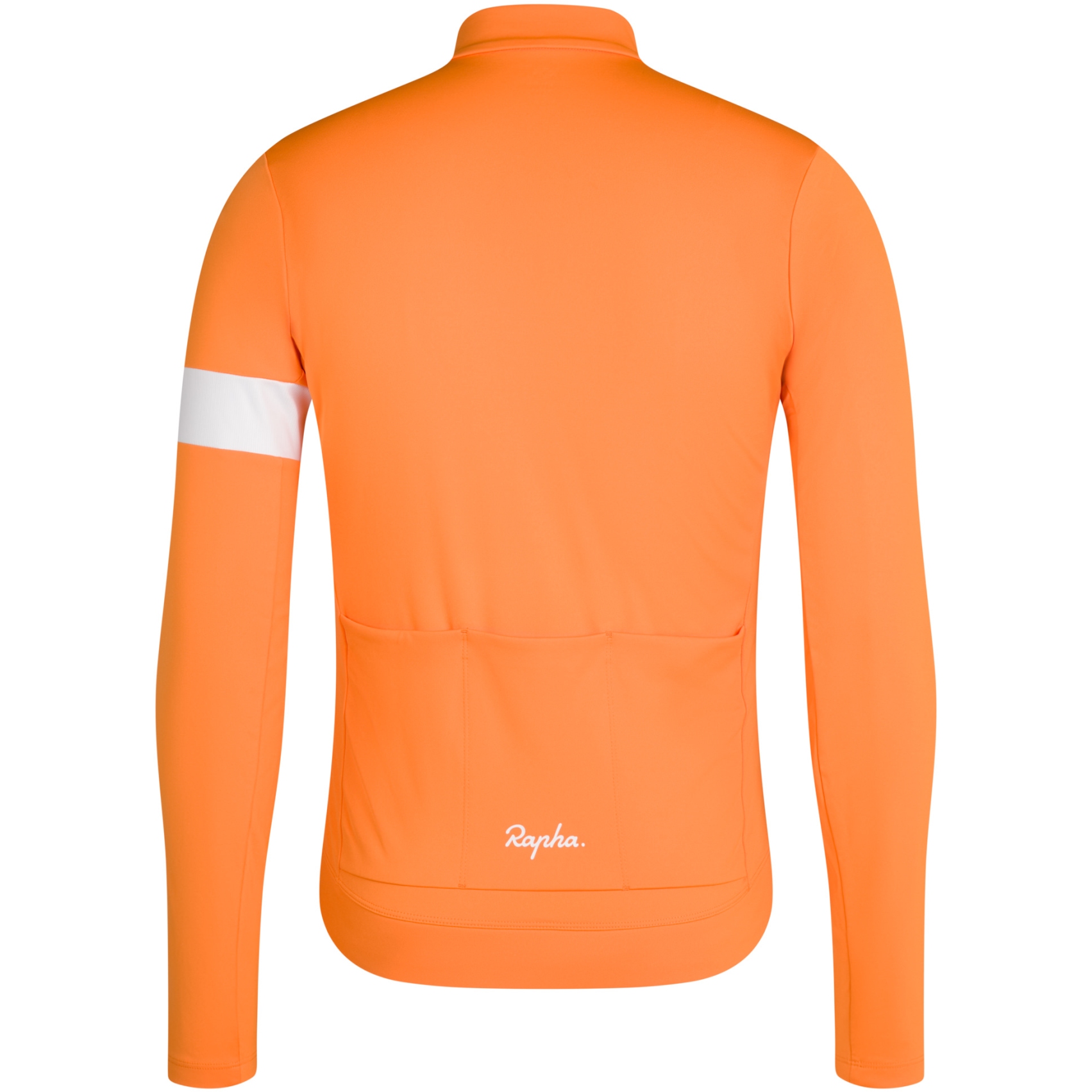 Rapha Core Thermal Long Sleeve Jersey Men - orange/white | BIKE24