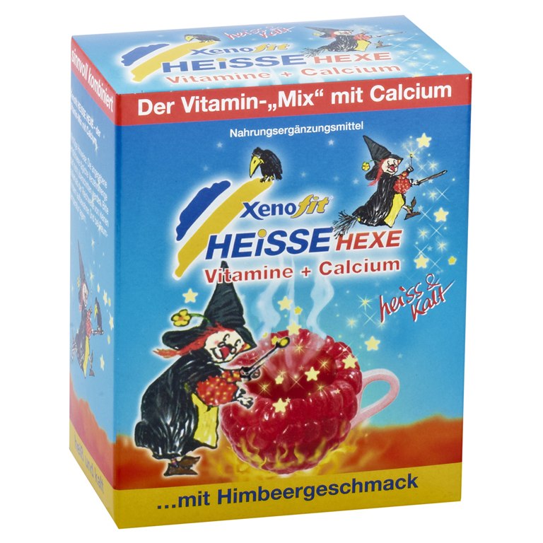 Productfoto van Xenofit Heisse Hexe - 5 Vitamins + Calcium Granules for Drinks - 10x9g