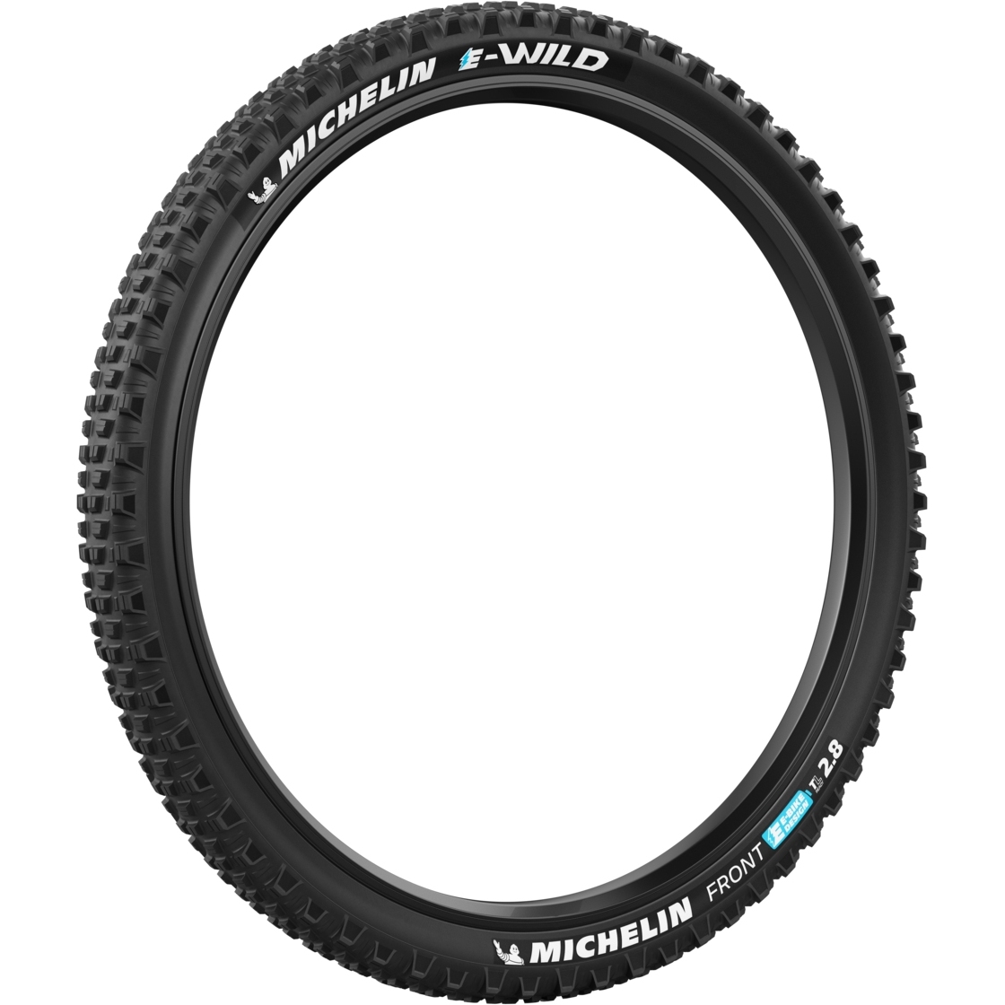Michelin Unisex's TYRE E-Wild, Black, 27.5x2.8 Michelin E-Wild Tyre | Uk Stockist | Cykel House