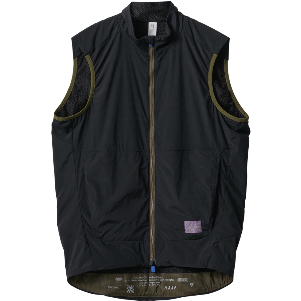 MAAP Alt Road Insulated Vest Men - black/black | BIKE24