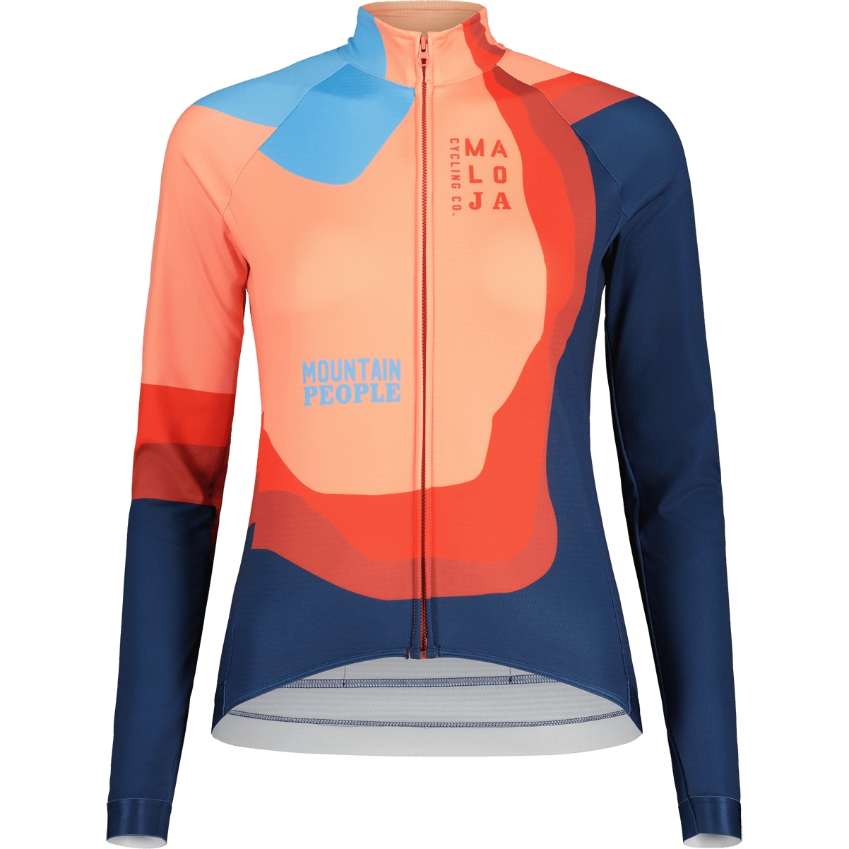 Produktbild von Maloja AmiataM. 1/1 Roadbike Damentrikot - midnight rainbow 8746