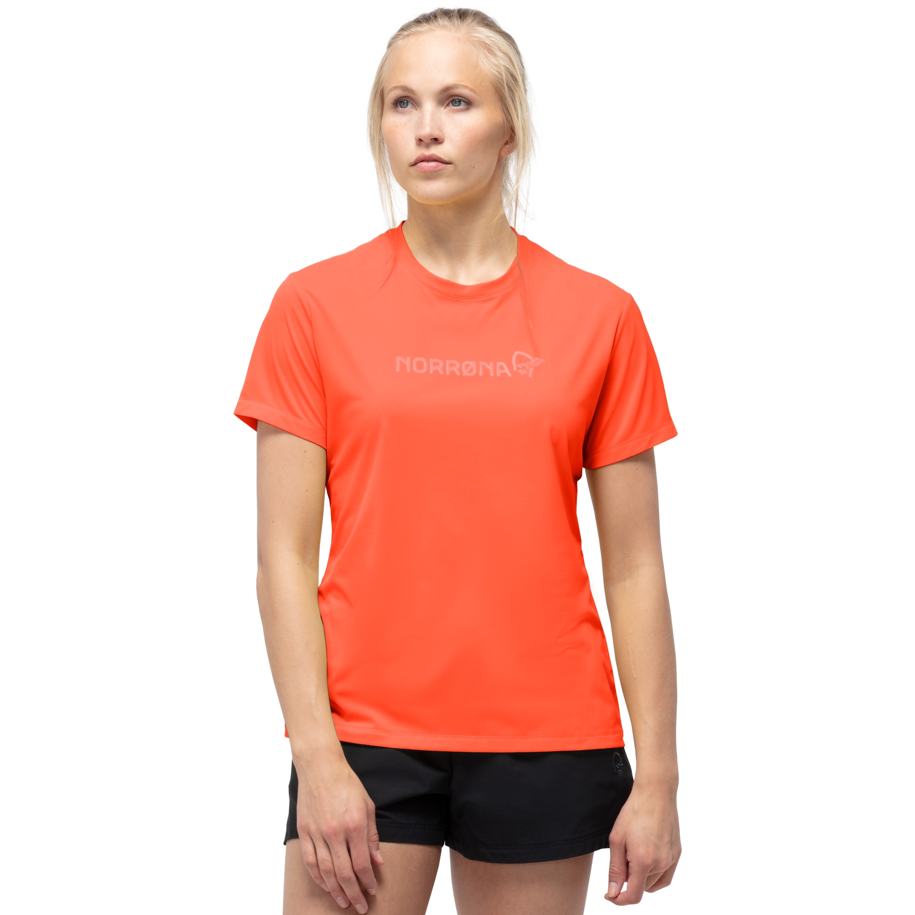 Produktbild von Norrona tech T-Shirt Damen - Orange Alert