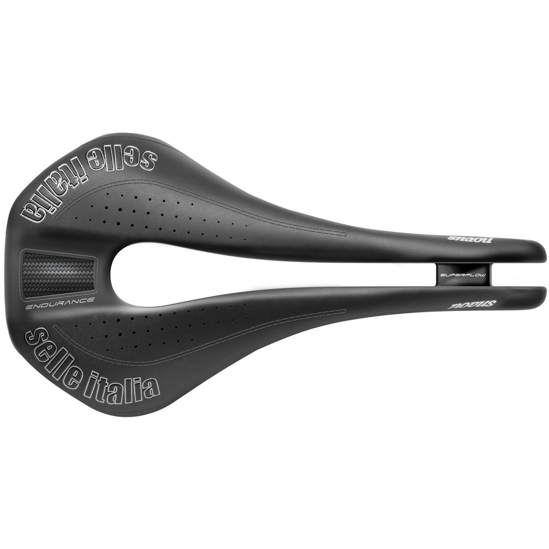 Selle Italia Novus Endurance Saddle - Superflow | TI 316 - L3 | black