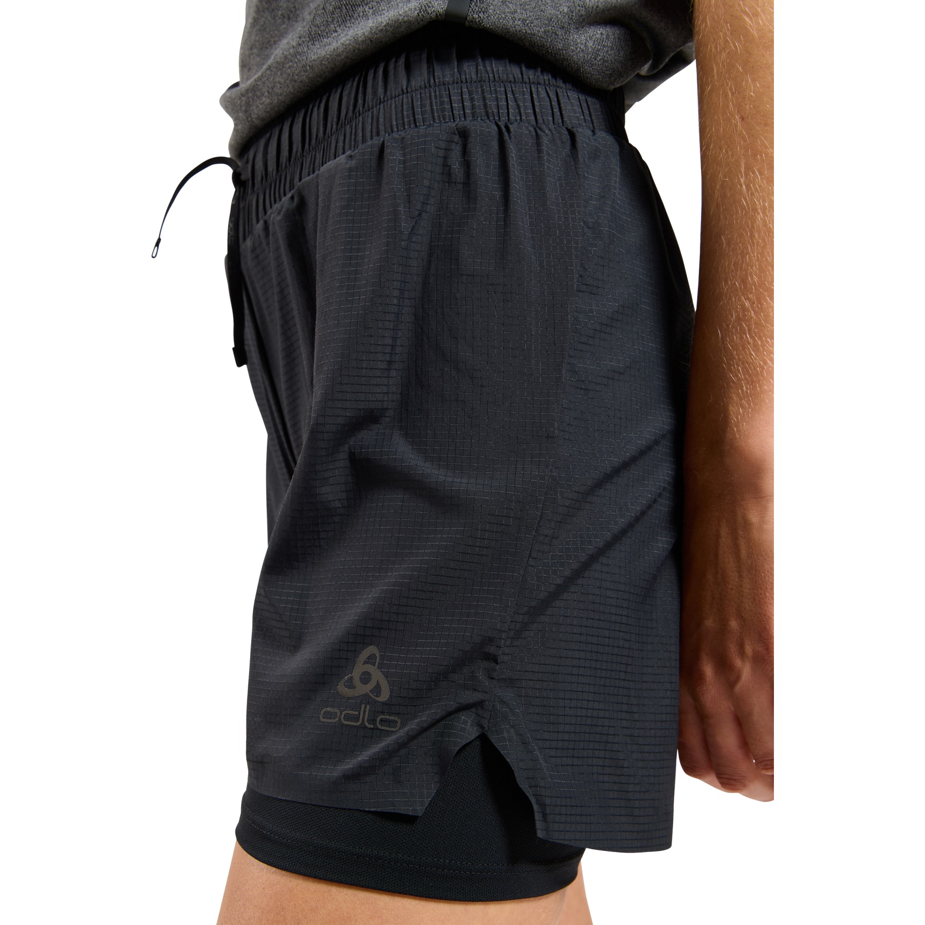 Short De Randonnée ODLO Conversion - Femme - Léger, Stretch - Séchage Rapide - Poches Zippées