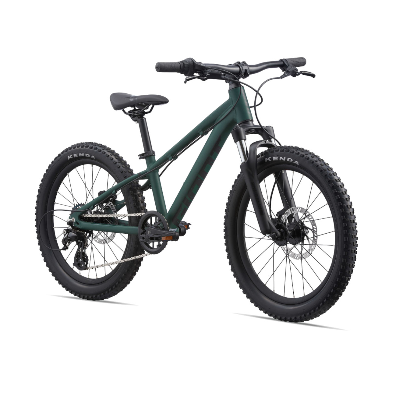 Giant mountain cheap bike green