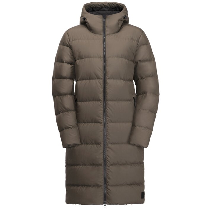 Picture of Jack Wolfskin Frozen Palace Womens Down Coat - cold coffee