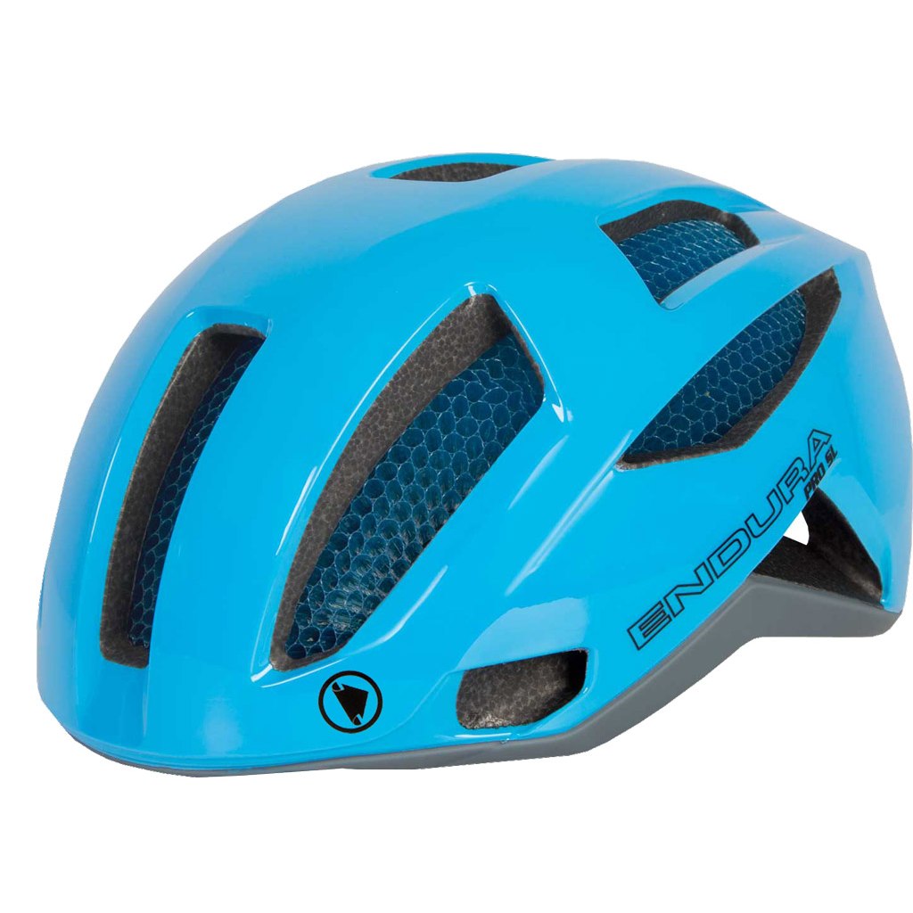 Picture of Endura Pro SL Helmet - Hi-Viz blue
