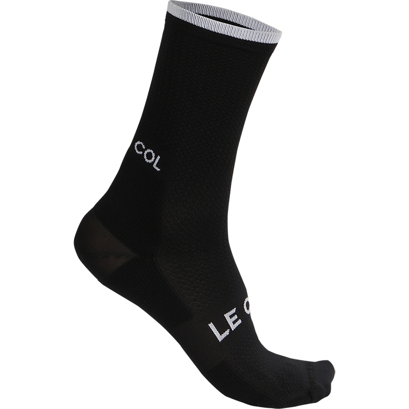 Produktbild von Le Col Radsport-Socken - Schwarz/Weiß