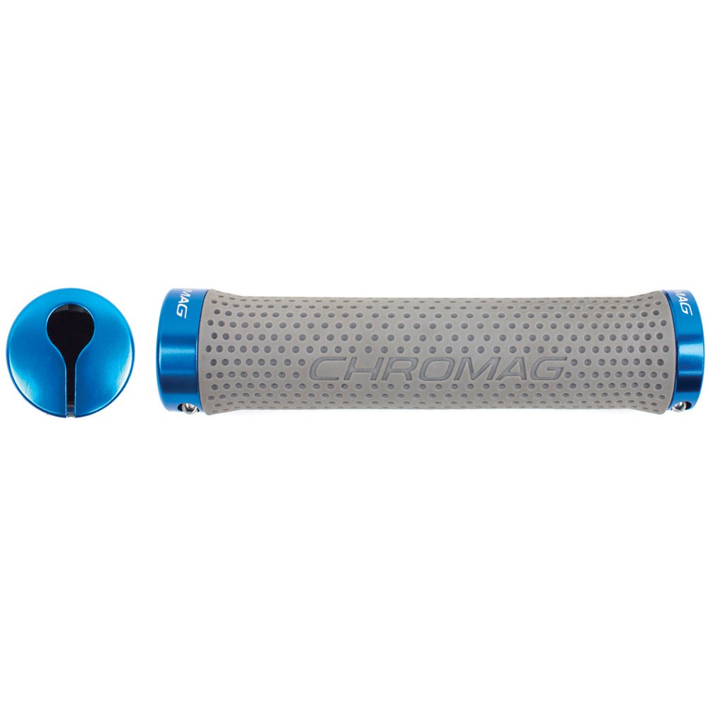 Picture of CHROMAG Basis Handlebar Grips - grey/blue