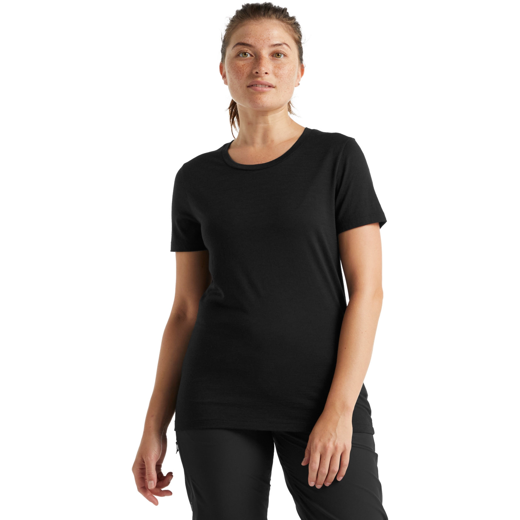 Imagen de Icebreaker Camiseta Mujer - Tech Lite II - Negro