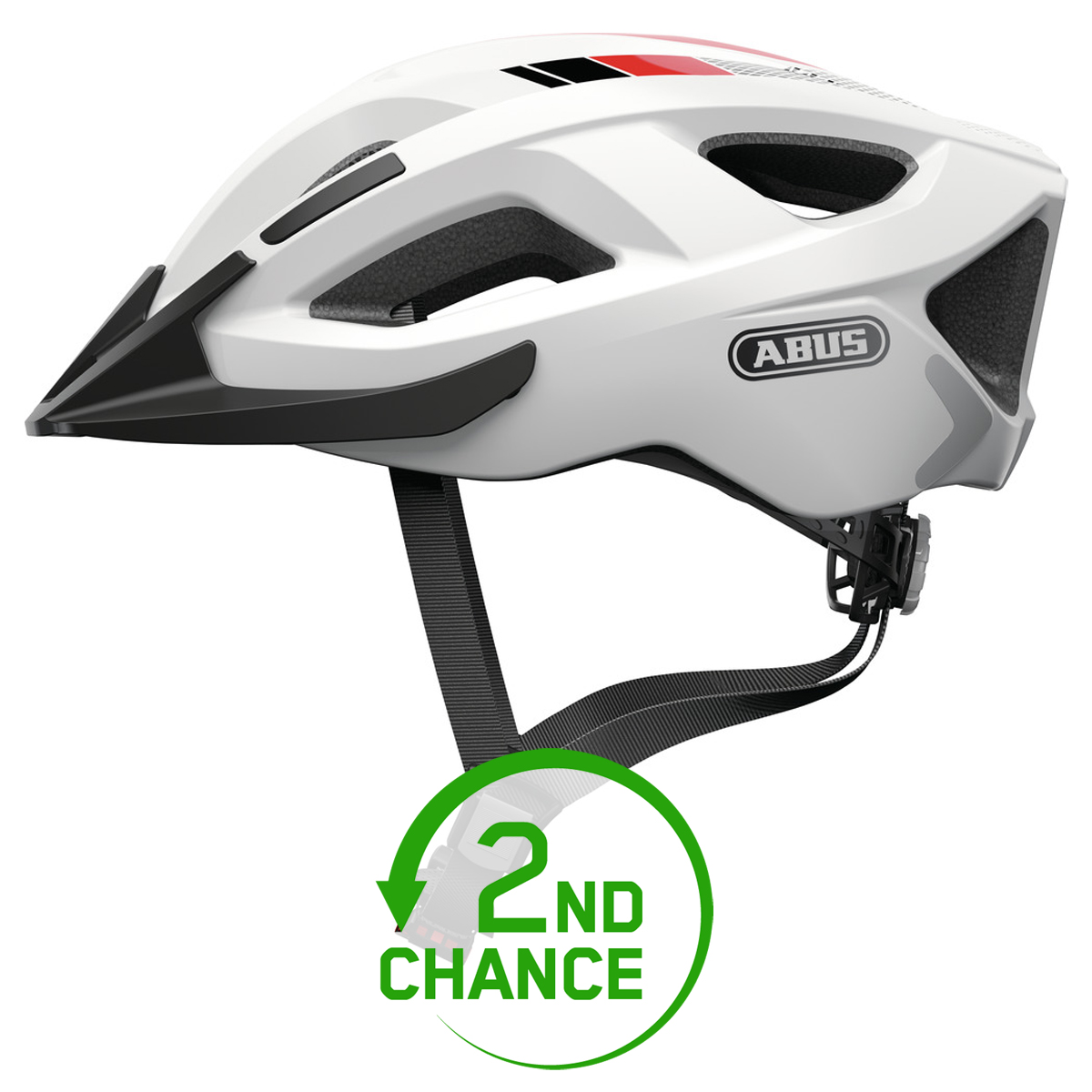 Picture of ABUS Aduro 2.0 Helmet - race white - 2nd Choice