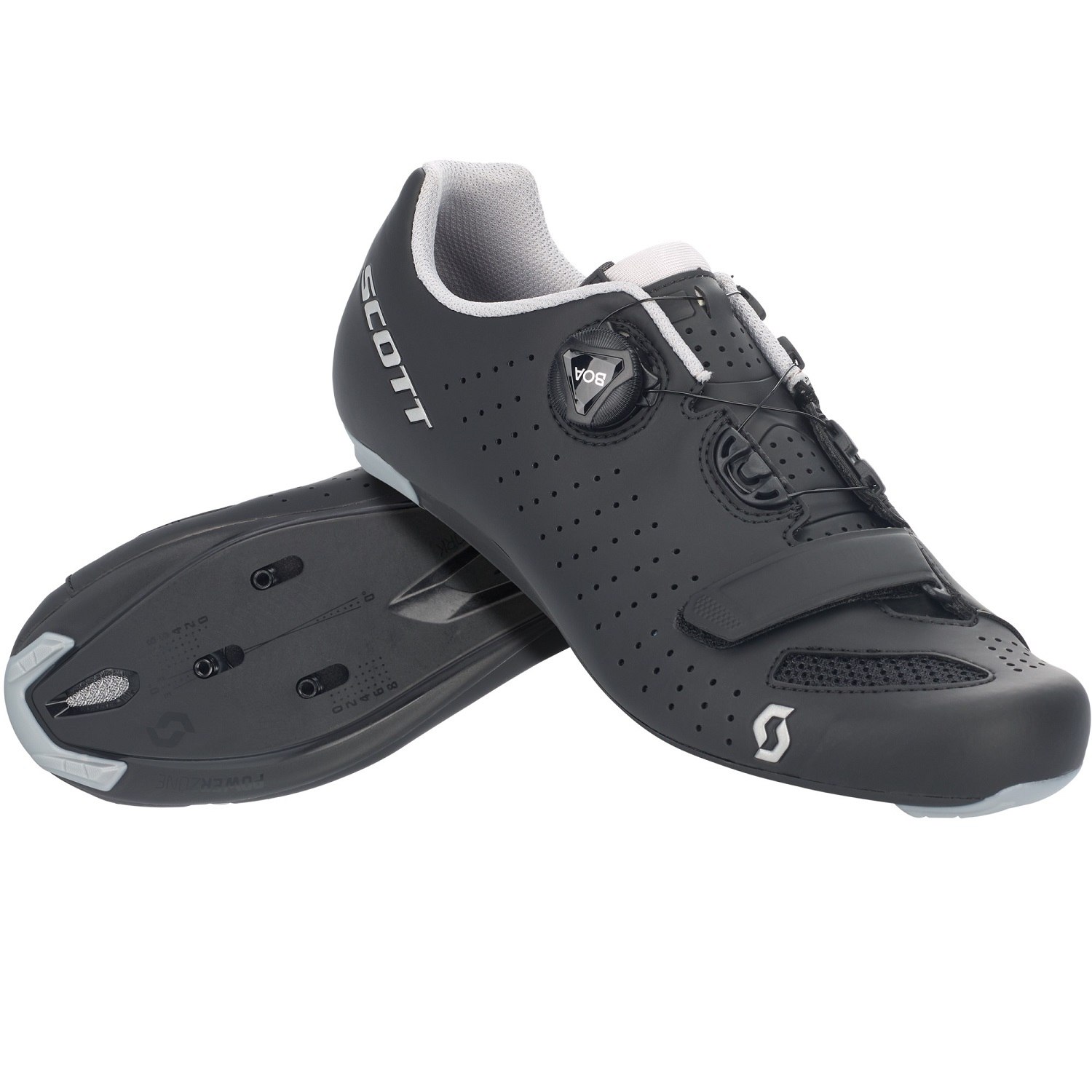 SCOTT Road Comp Boa Shoes Men black/silver BIKE24