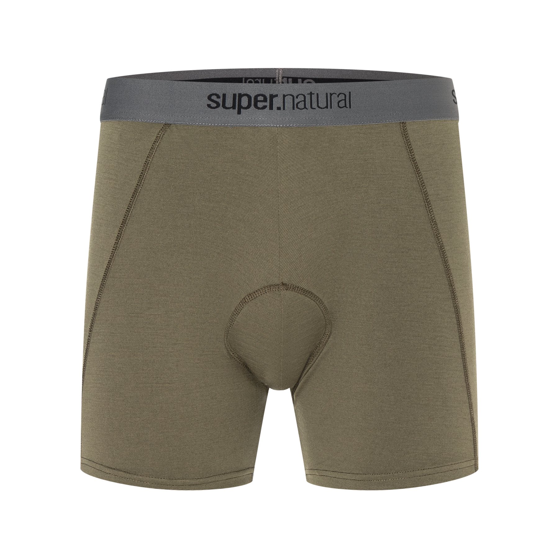 Produktbild von SUPER.NATURAL Gravier Padded Boxershorts - Stone Grey
