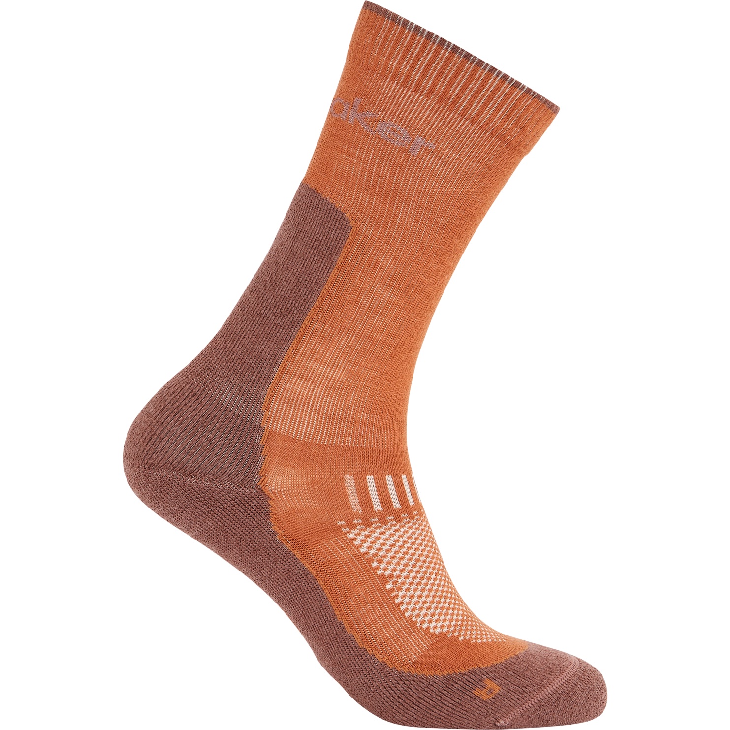 Produktbild von Icebreaker Merino Hike+ Light Socken Crew Damen - Dusty Clay/Carob