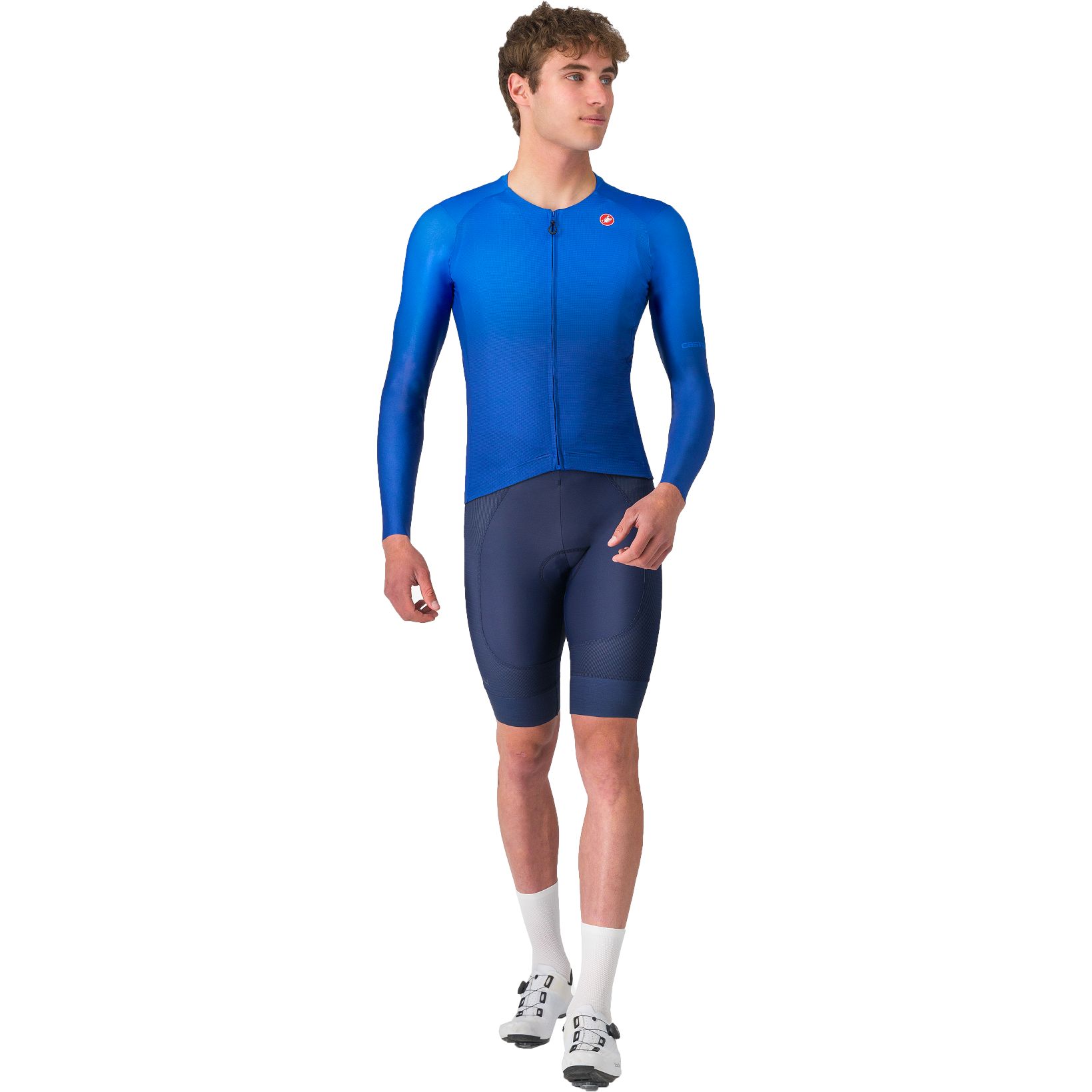Castelli Perfetto コンバーチブルジャケット　ブルー　Mサイズ メンズサイクリングジャケット サイクリング メンズ PERFETTO