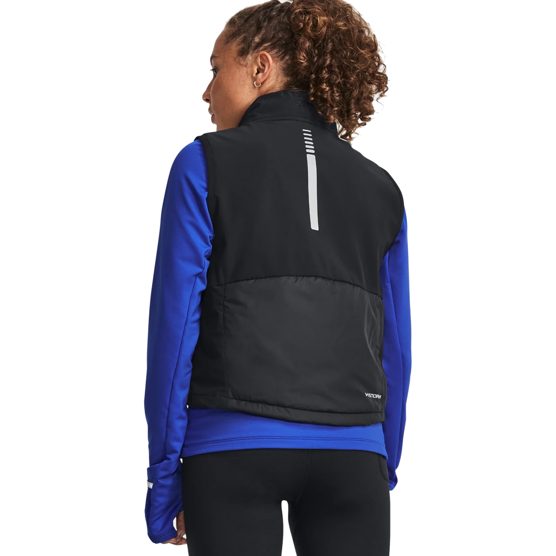 Chaleco Puffer Under Armour Storm Armour Mujer Gris