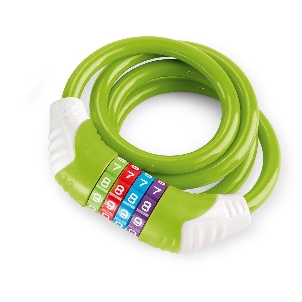 Productfoto van Puky KS 12 Cable Lock for Kids - kiwi