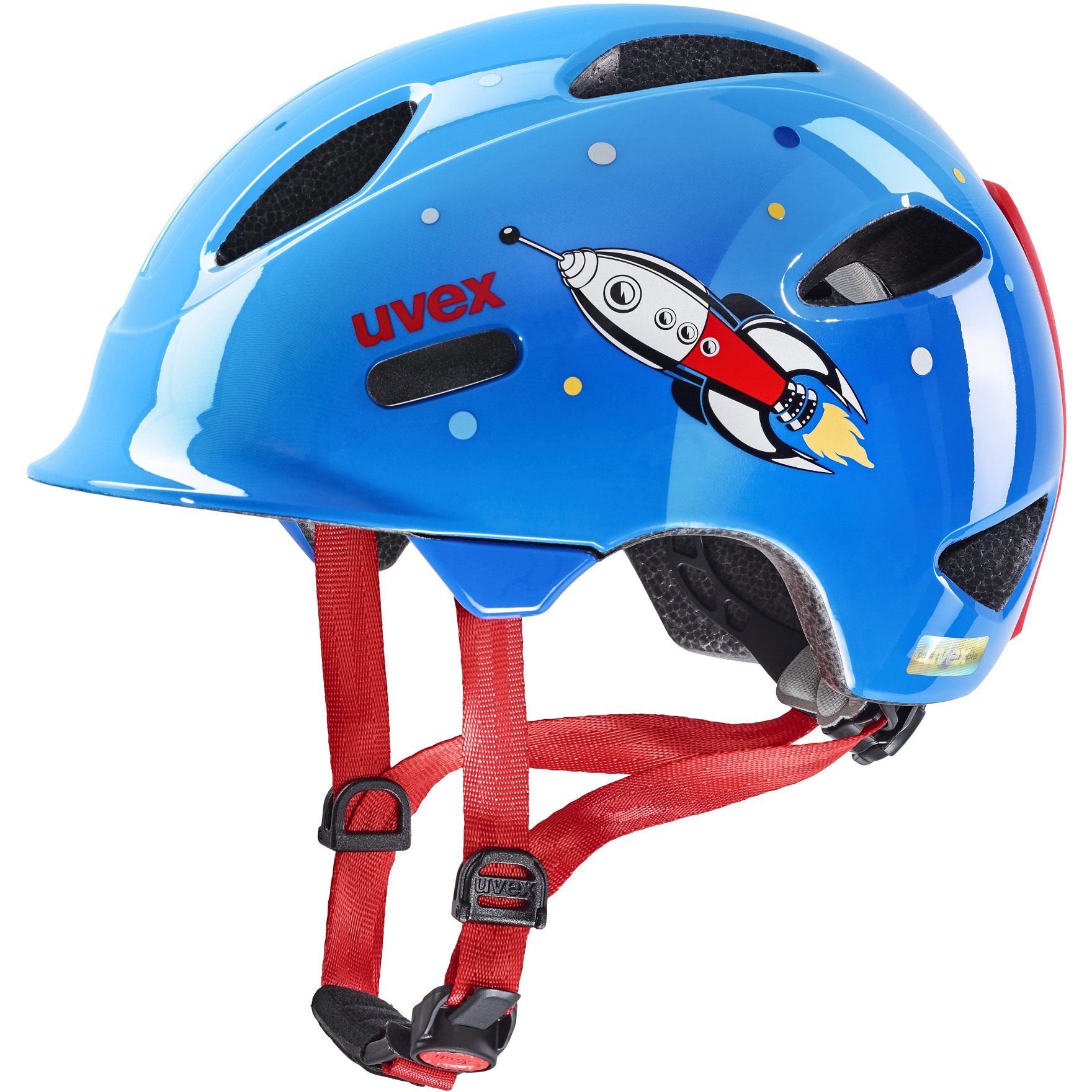 Picture of Uvex oyo style Kids Helmet - blue rocket