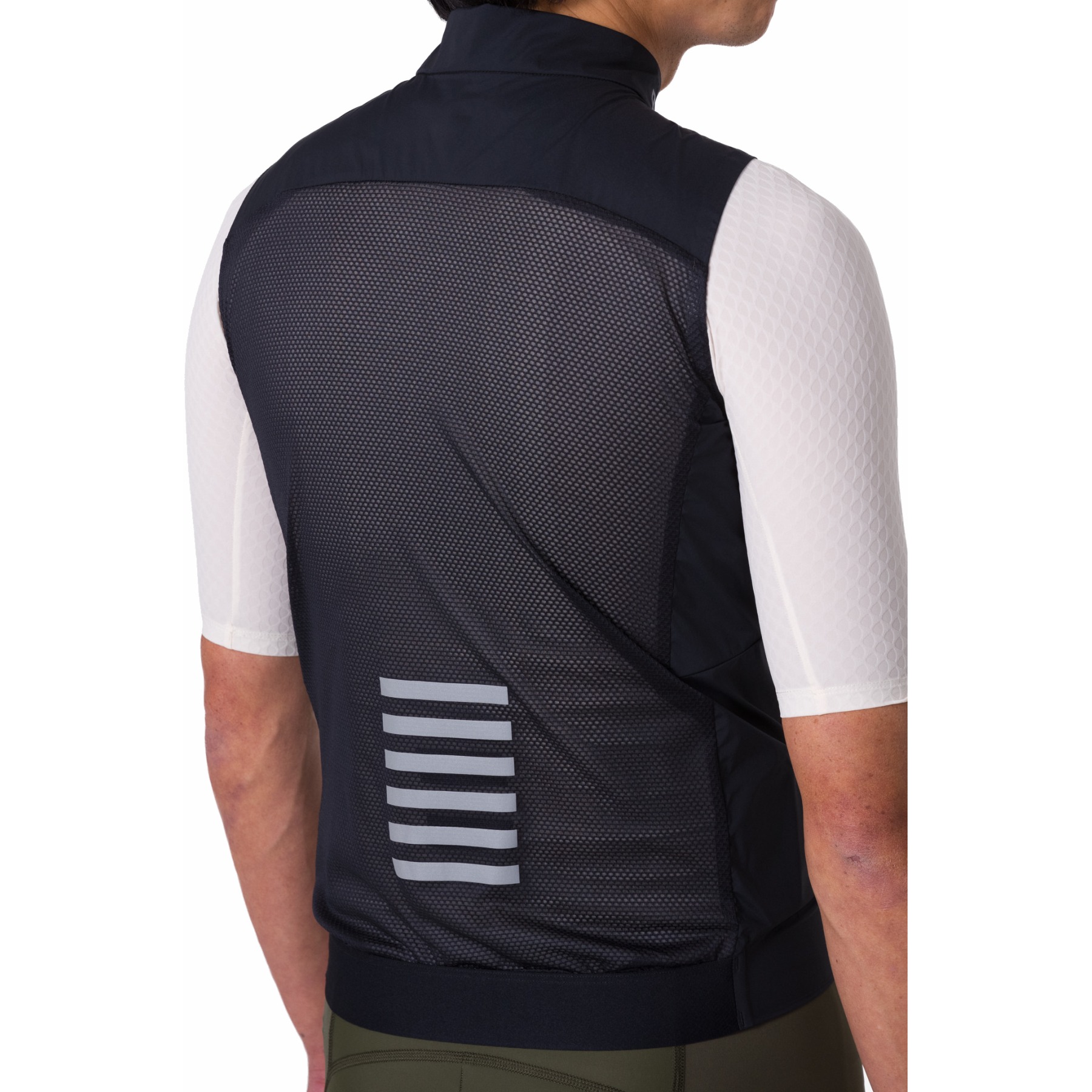 Rapha Pro Team Vest Men - black/silver | BIKE24