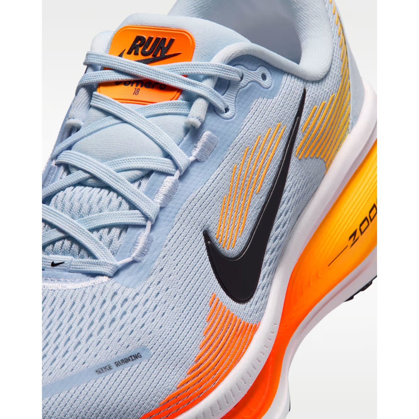 Nike Vomero 18 Running Shoes Men - hydrogen blue/laser orange