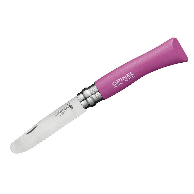 Productfoto van Opinel Children Knife, N°07, stainless - pink