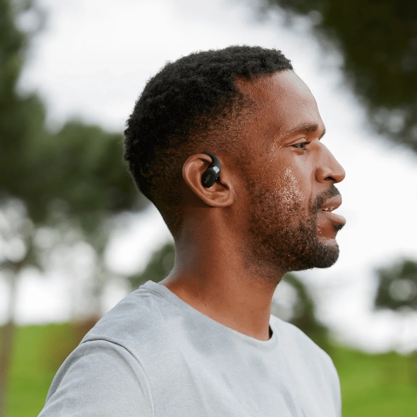 Shokz OpenFit Headphones - Black | BIKE24